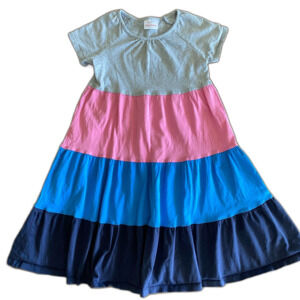 Hanna Andersson Tiered Midi Dress Girls' 130/8